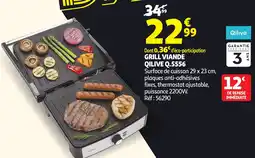 Auchan QILIVE Grill viande q.5556 offre