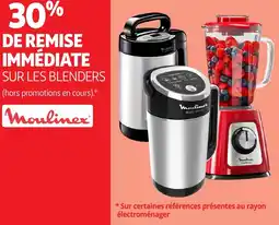Auchan MOULINEX Sur les blenders offre