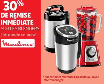 Auchan MOULINEX Sur les blenders offre