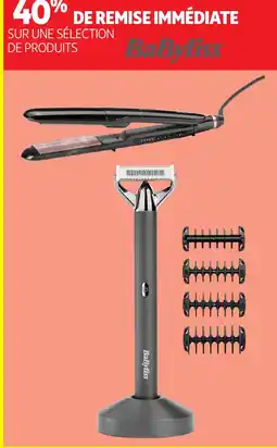Auchan BABYLISS Sur une sélection de produits offre