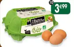 Maximo 6 œufs tout calibre offre