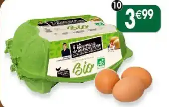 Maximo 6 œufs tout calibre offre