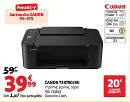 Auchan CANON TS37501 BK offre