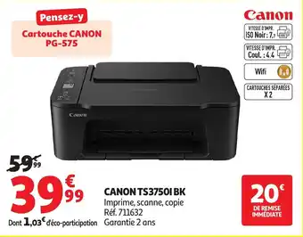 CANON TS37501 BK
