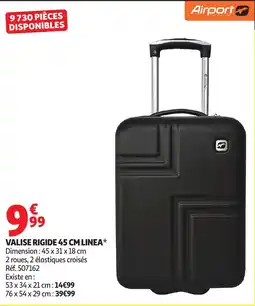 Auchan Valise rigide 45 cm linea offre