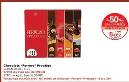 Monoprix FERRERO Chocolate Prestige offre