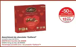 Monoprix CAFFAREL Assortiment de chocolats offre