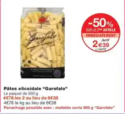 Monoprix GAROFALO Pâtes elicoidale offre