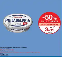 Monoprix PHILADELPHIA Spécialité fromagère XL nature offre