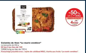 Monoprix LE MERIN VENDÉEN Colombo de thon offre