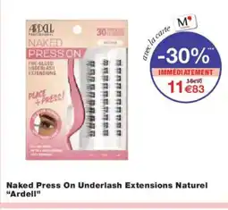 Monoprix ARDELL Naked Press On Underlash Extensions Naturel offre