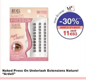 Monoprix ARDELL Naked Press On Underlash Extensions Naturel offre