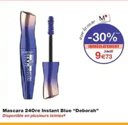 Monoprix DEBORAH Mascara 240re Instant Blue offre