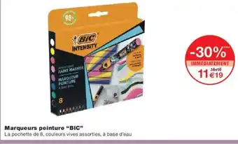 Monoprix BIC Marqueurs peinture offre