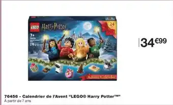 Monoprix LEGO HARRY POTTER Calendrier de l'Avent offre