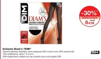 Monoprix DIM Collants Diam's offre