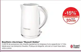 Monoprix RUSSELL HOBBS Bouilloire électrique offre