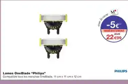 Monoprix PHILIPS Lames OneBlade offre