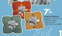 La Foir'Fouille Plaid nounours offre