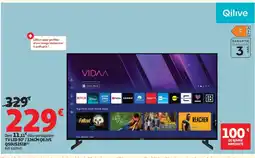 Auchan Supermarché QILIVE TV LED 50"/126CM Q50US251B offre