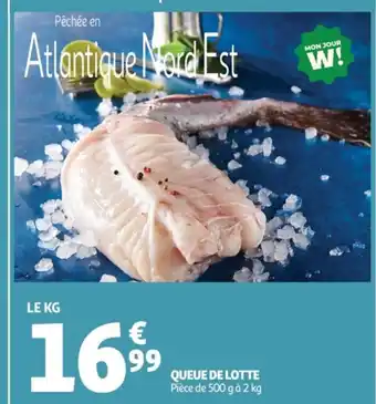 Auchan Supermarché Queue de lotte offre