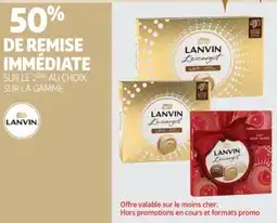 Auchan Supermarché LANVIN Sur la gamme offre