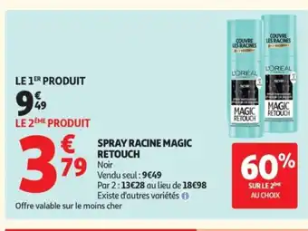 Auchan Supermarché Spray racine magic retouch offre