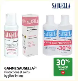 Auchan SAUGELLA Gamme offre