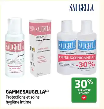 Auchan SAUGELLA Gamme offre