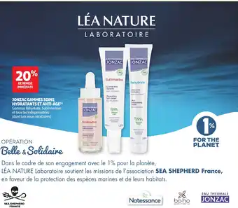 Auchan JONZAC Gammes soins hydratants et anti-âge offre