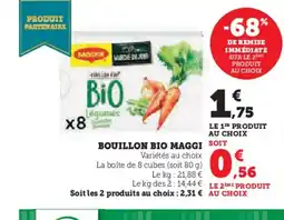 Hyper U MAGGI Bouillon bio offre