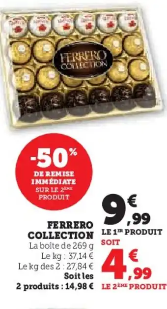 Hyper U FERRERO Collection offre