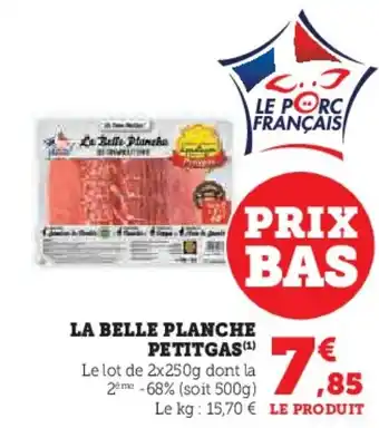 Hyper U La belle planche petitgas offre