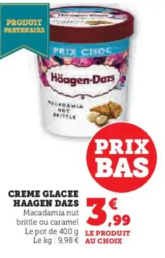 Hyper U HAAGEN-DAZS Creme glacee offre