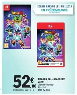 E.Leclerc DRAGON BALL SPARKING! ZERO offre