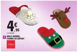 E.Leclerc Mule Homme, Femme ou Enfant offre