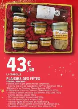 E.Leclerc LA CORBEILLE PLAISIRS DES FÊTES offre