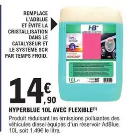 E.Leclerc HYPERBLUE 10L AVEC FLEXIBLE offre