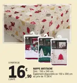 E.Leclerc NAPPE ANTITACHE offre