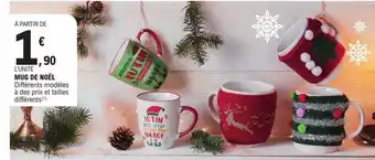 E.Leclerc MUG DE NOËL offre