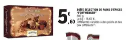 E.Leclerc BOÎTE SÉLECTION DE PAINS D'ÉPICES “FORTWENGER” offre