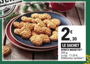 E.Leclerc LE SACHET SPRITZ NOISETTE offre