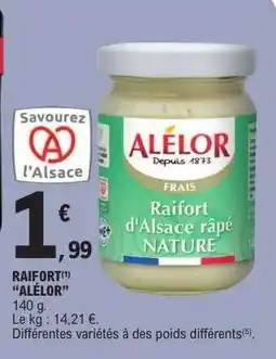 E.Leclerc RAIFORT ALÉLOR offre
