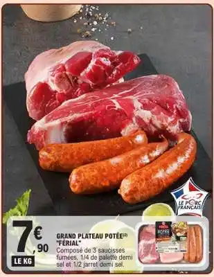 E.Leclerc GRAND PLATEAU POTÉE FERIAL offre