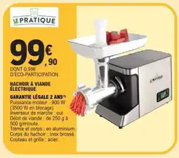 E.Leclerc Hachoir à viande électrique offre