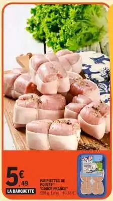 E.Leclerc Paupiettes De Poulet offre