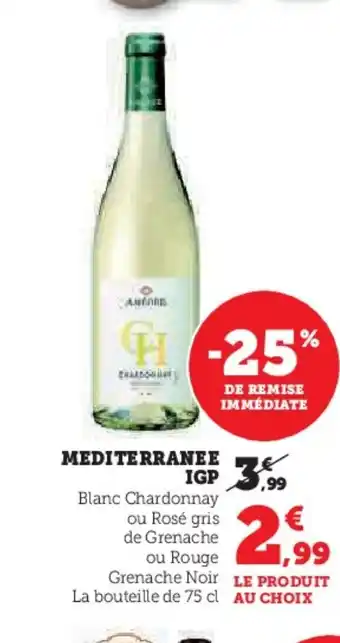 Hyper U Mediterranee igp offre