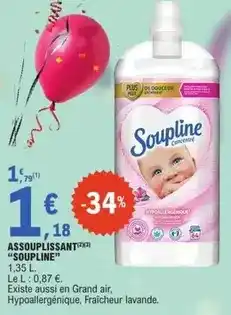 E.Leclerc Soupline - assouplissant offre