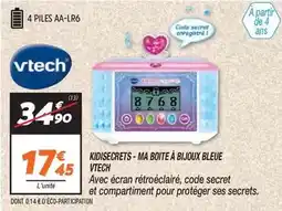 Netto Vtech - kidisecrets - ma boite à bijoux bleue offre