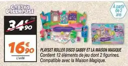 Netto Gabby's dollhouse - playset roller disco gabby et la maison magique offre